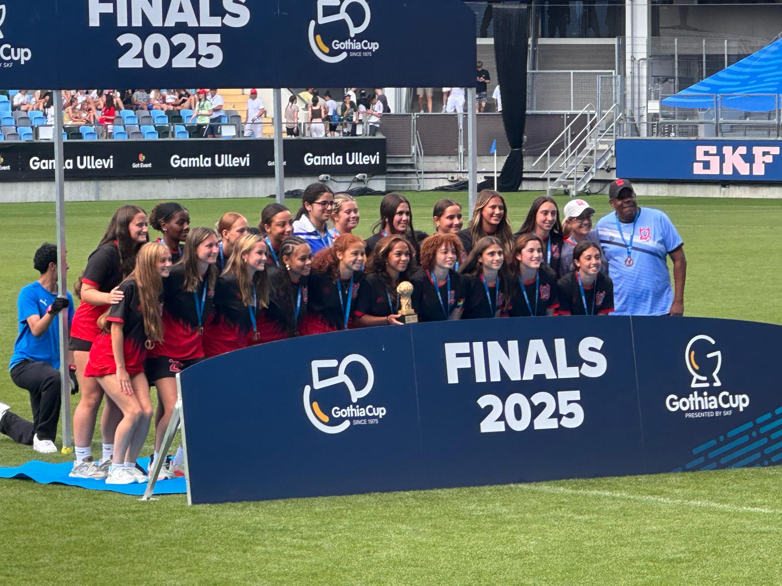 Warriors on the World Stage: Senshi Football Academy's Historic Bronze Medal at the Gothia Cup